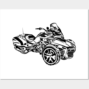 Can Am Spyder F3T Posters and Art